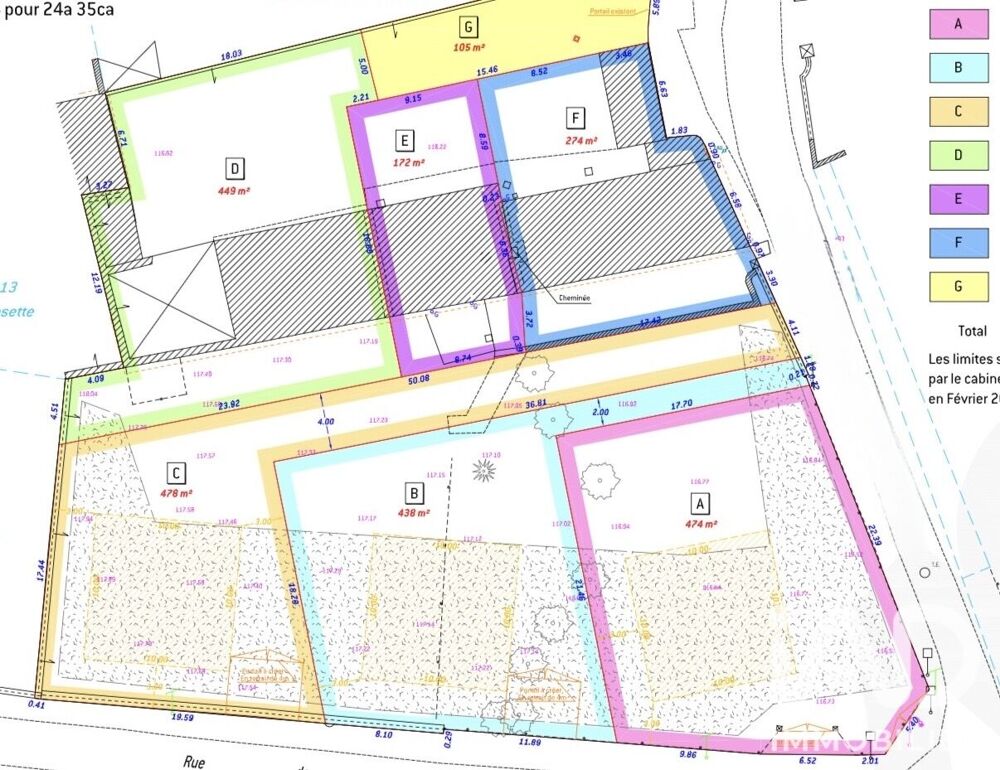 Vente Terrain Vente Terrain à bâtir 474 m&sup2; Houdan