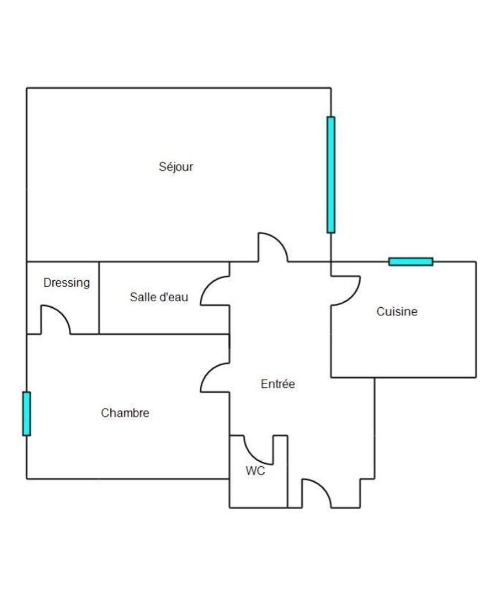 Vente Appartement 2 pièces