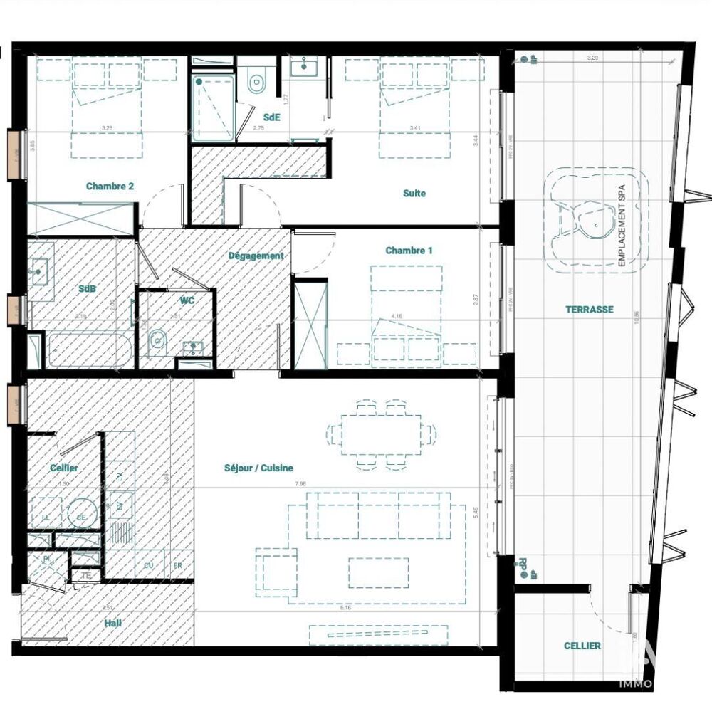 Vente Appartement 4 pièces