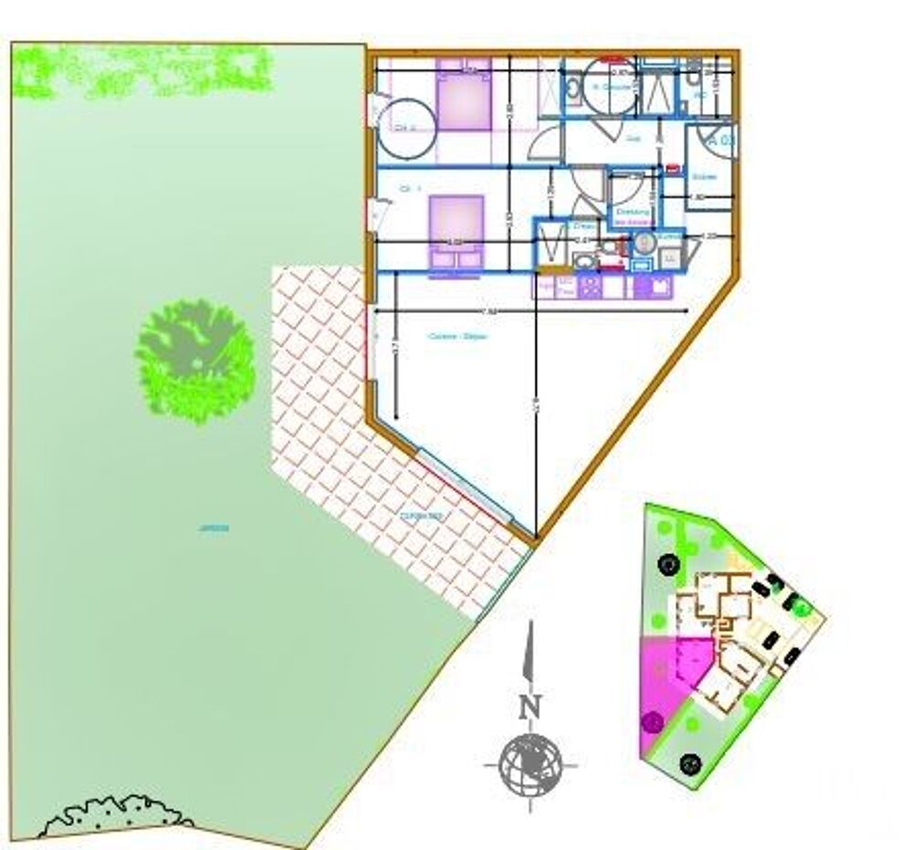 Vente Appartement 3 pièces