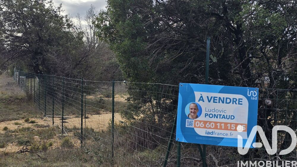Vente Terrain Vente Terrain à bâtir 400 m&sup2; Méjannes-le-clap