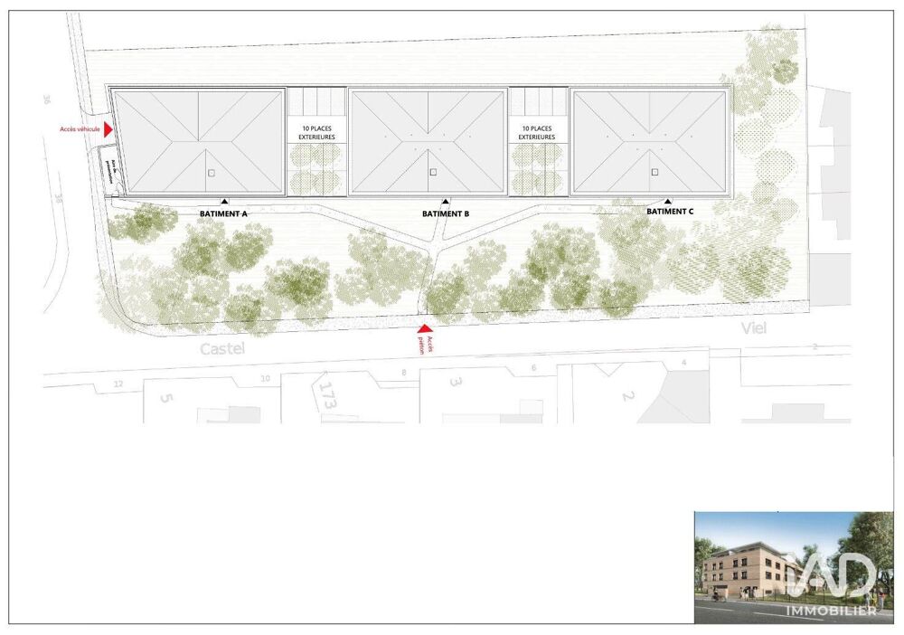 Vente Appartement 3 pièces