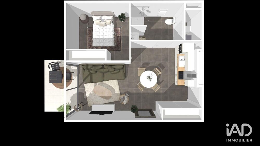Vente Appartement 2 pièces