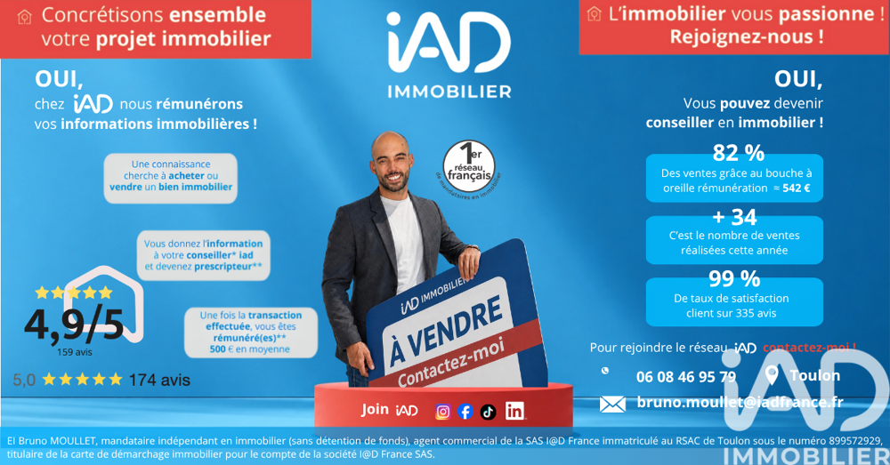 à vendre  Maison Six-Fours-les-Plages (83140)