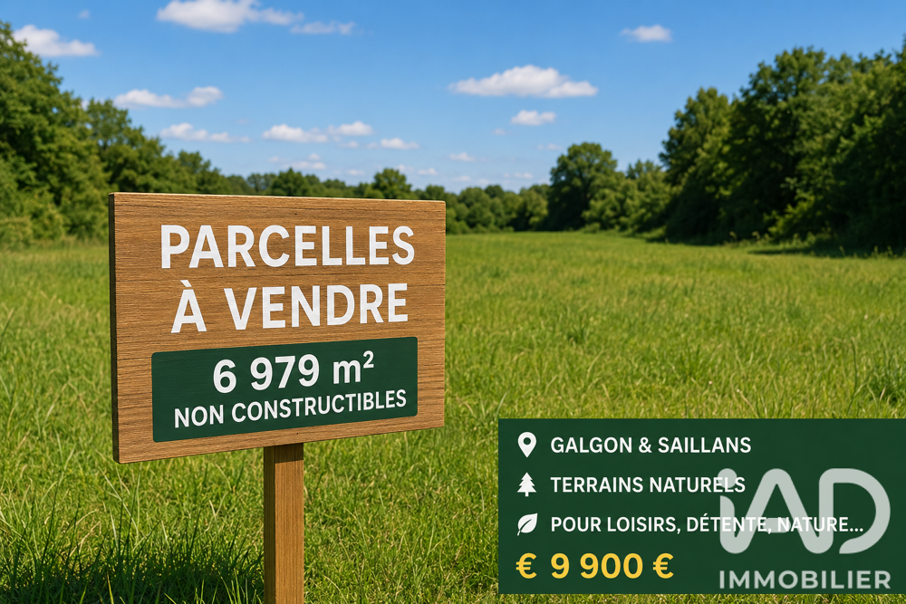 Vente Terrain Vente Surface diverse 6 979 m&sup2; Galgon