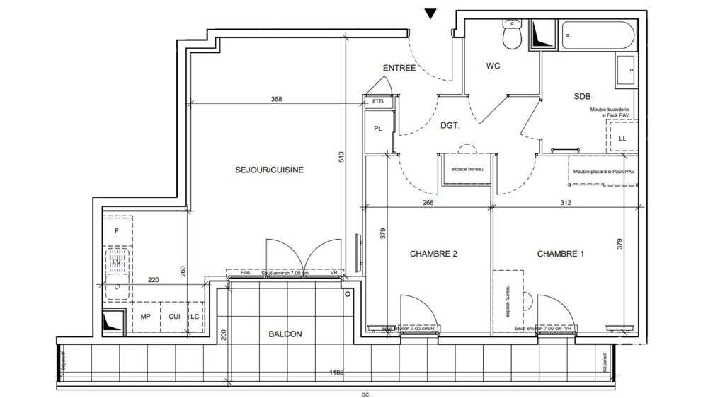 Vente Appartement Vente Appartement 3 pièces Saint-laurent-du-var