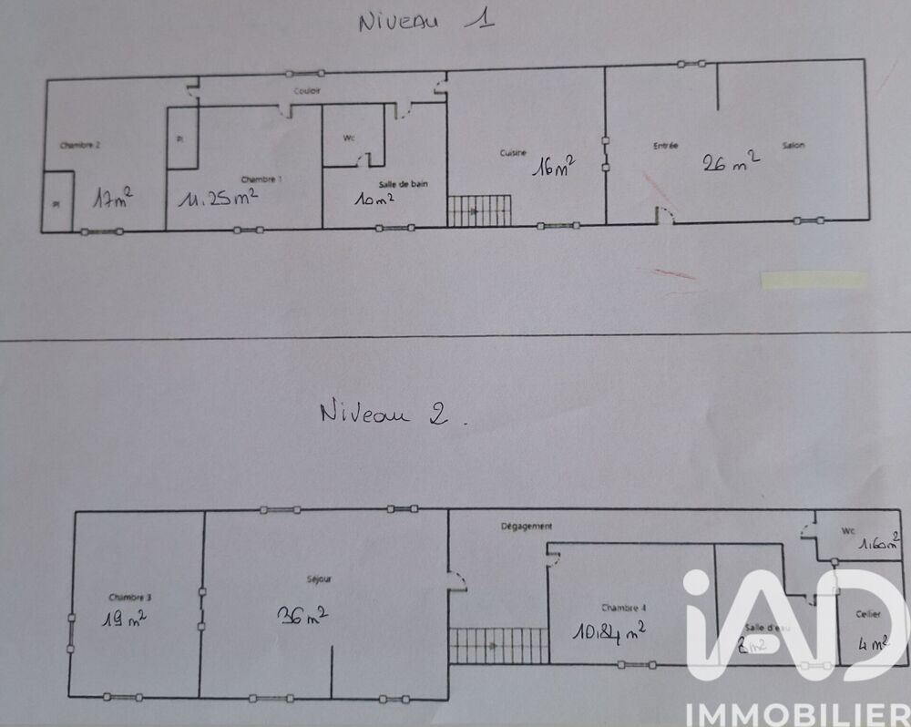 Vente Maison de ville 6 pièces