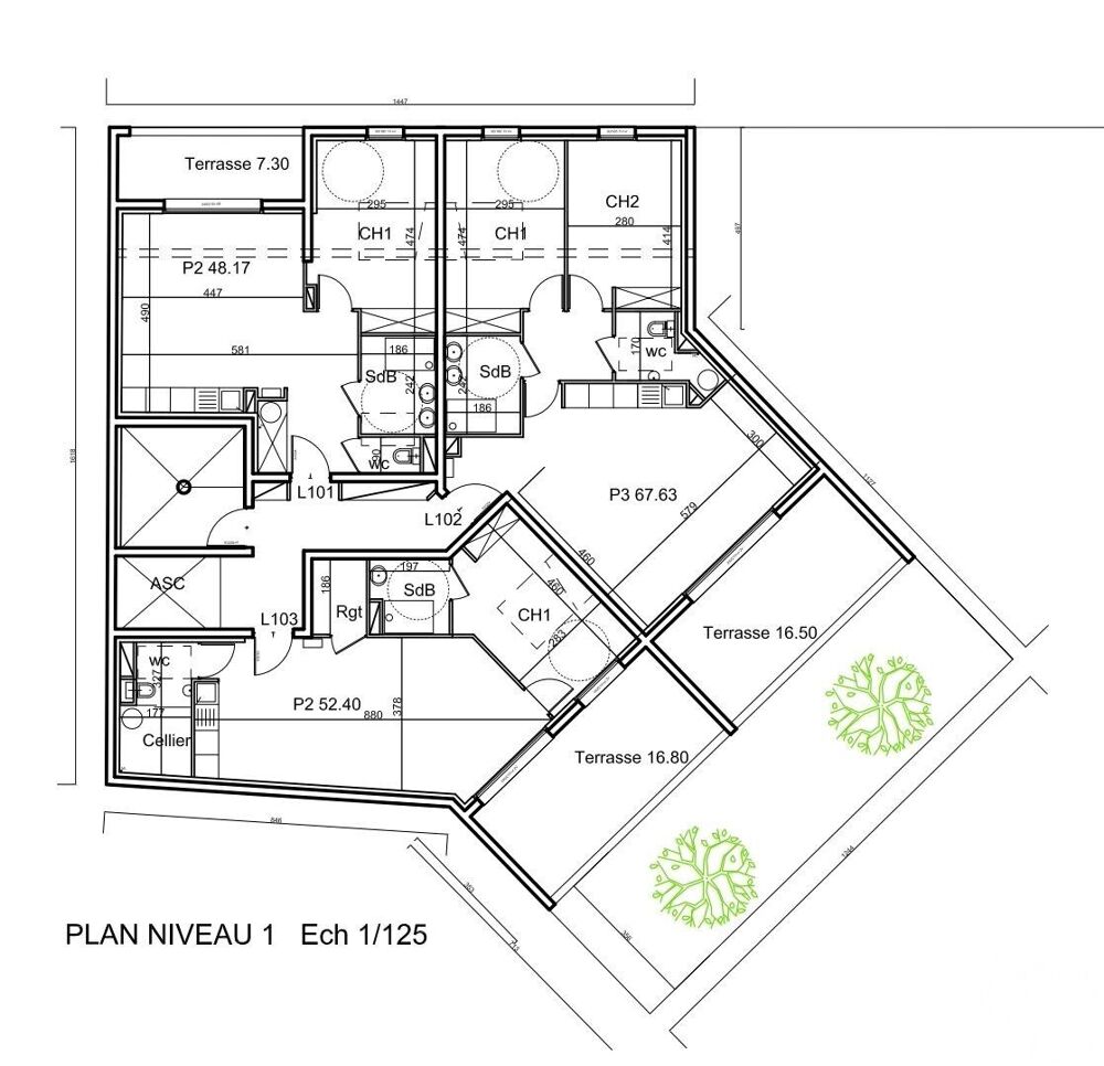 Vente Appartement 2 pièces