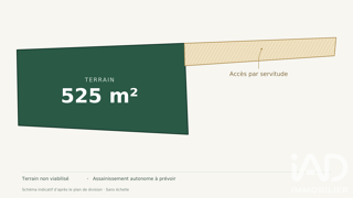  Terrain à vendre 525 m²