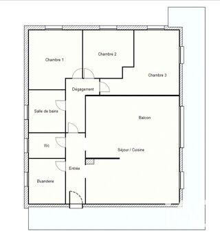  Appartement à vendre 4 pièces 125 m²