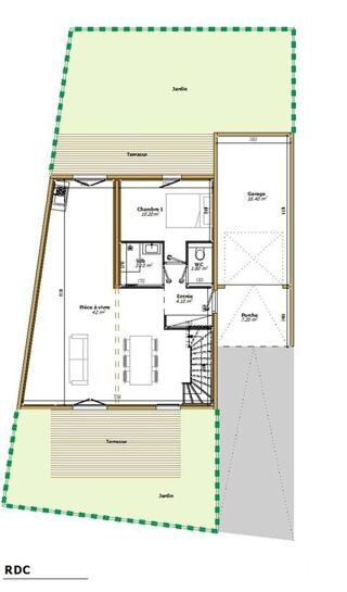  Maison à vendre 4 pièces 82 m²