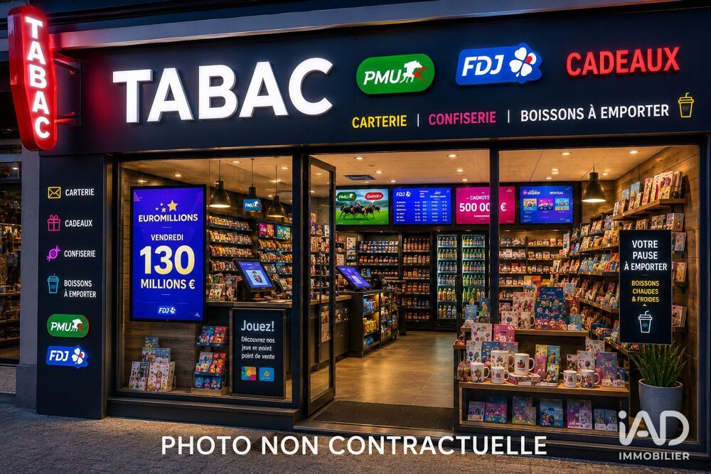   Vente Tabac 62 m&sup2; 