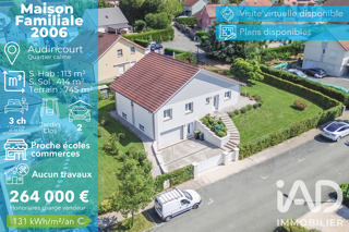  Maison à vendre 5 pièces 113 m²