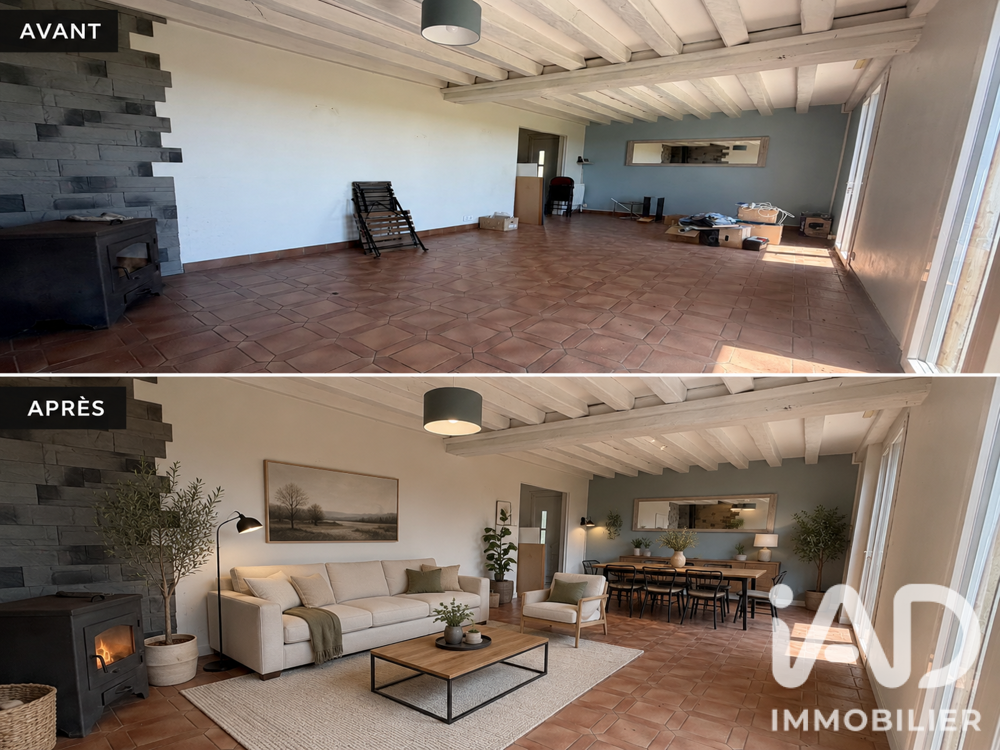vente Maison - 4 pièce(s) - 82 m² Sainte-Geneviève-lès-Gasny (27620)