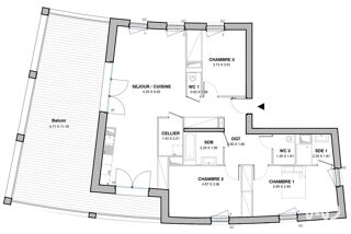 Vente Appartement Vente Appartement 4 pièces Montpellier