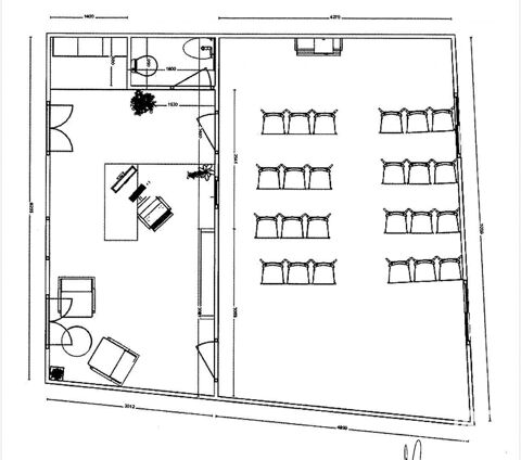   Vente Murs commerciaux 48 m&sup2; 