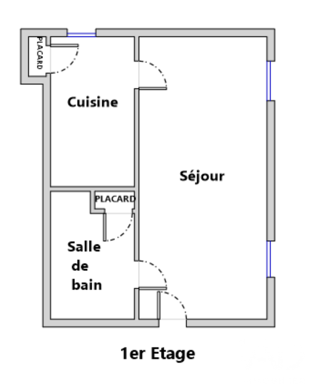 Vente Appartement 1 pièce