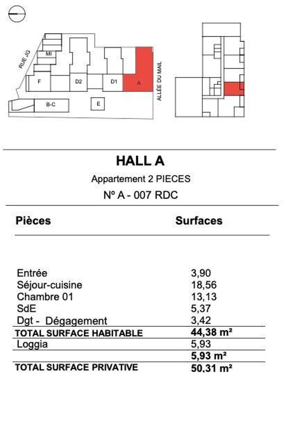 Vente Appartement Vente Appartement 2 pièces La rochelle
