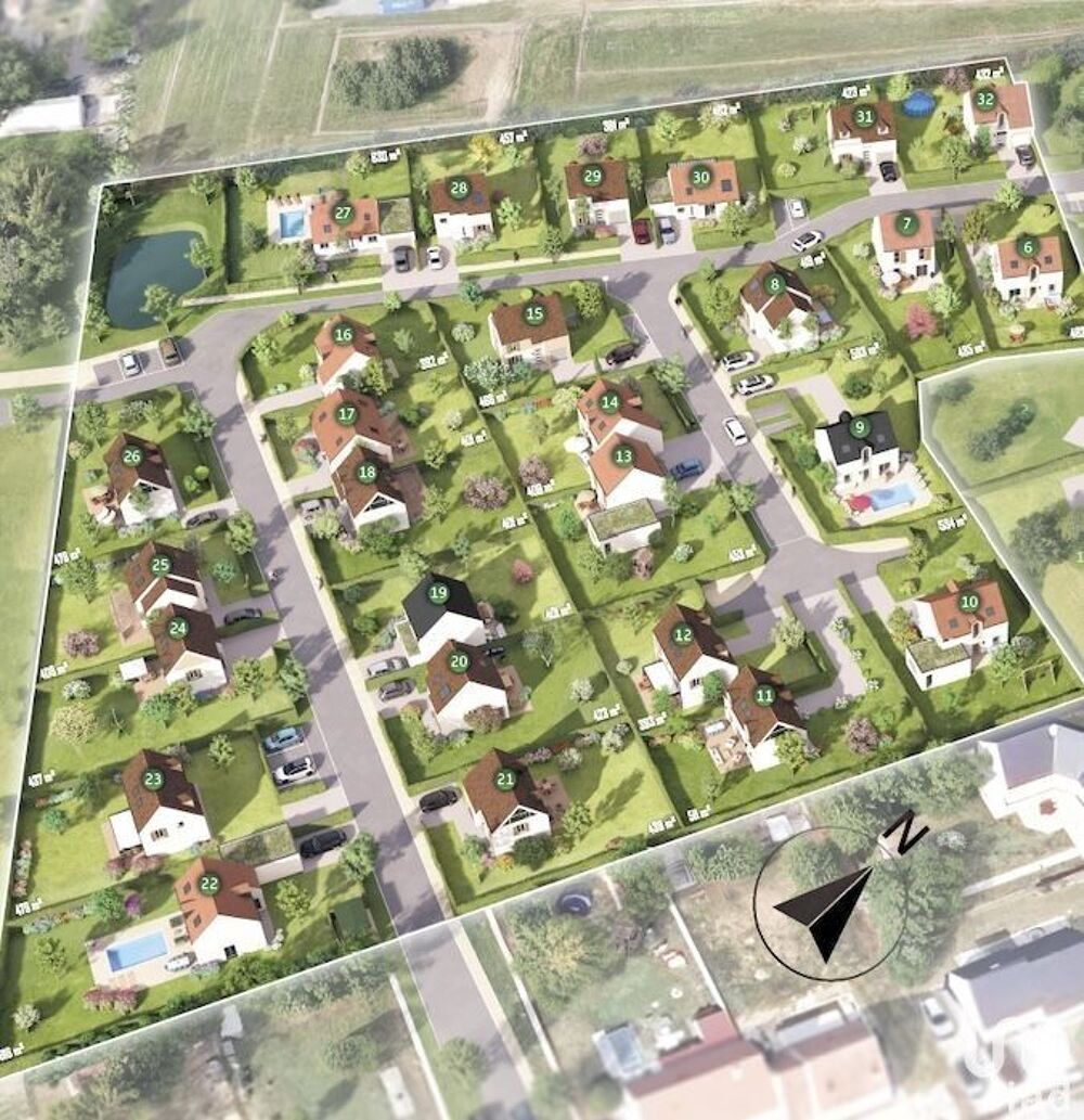 Vente Terrain 437 m² - Vue 3