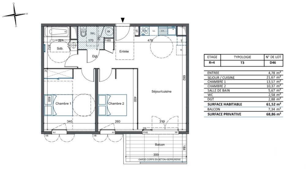 Vente Appartement Vente Appartement 3 pièces Cavaillon