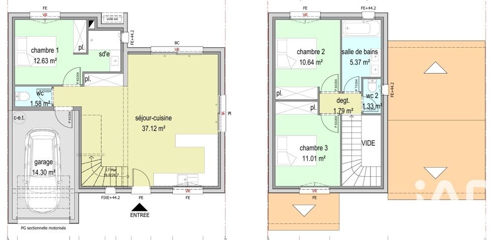 Vente Terrain Vente Terrain à bâtir 369 m&sup2; Llupia