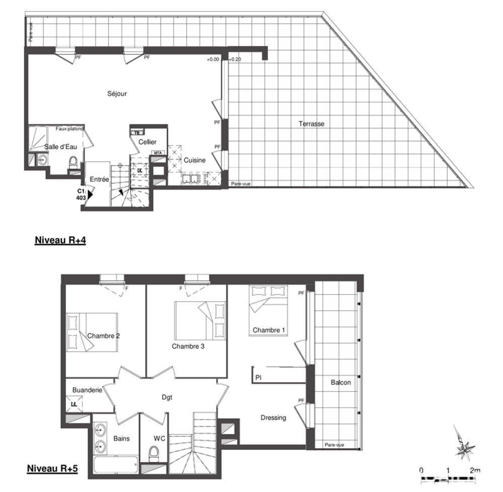 Vente Appartement Vente Duplex 5 pièces Lormont