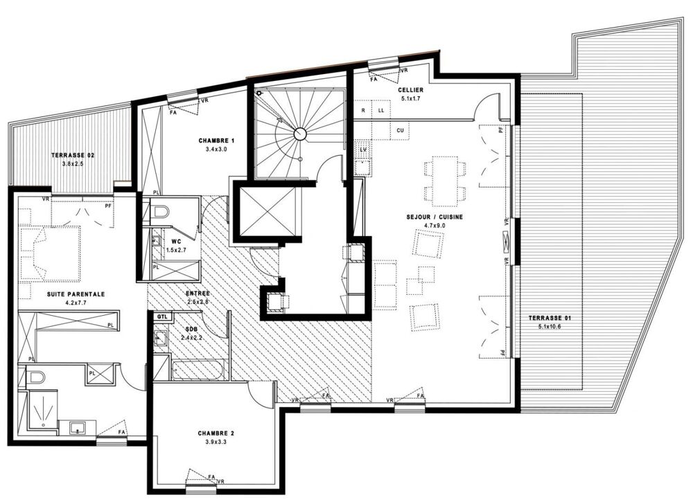 Vente Appartement Vente Appartement 4 pièces Montpellier