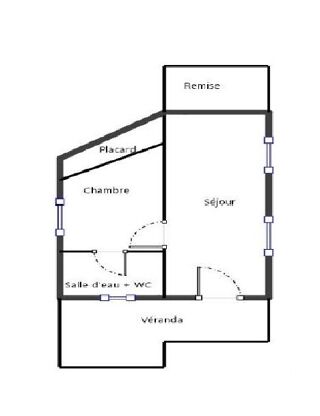  Maison � vendre 2 pi�ces 31 m�