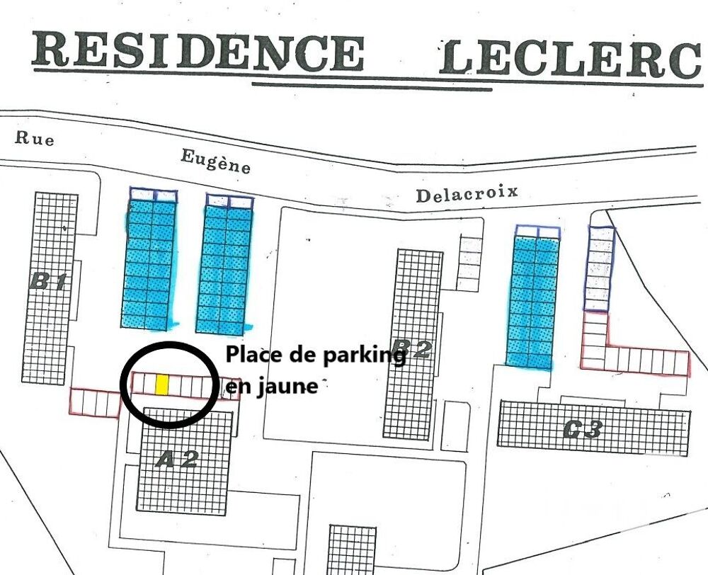 Vente Parking/Garage Vente Parking 12 m&sup2; Cholet