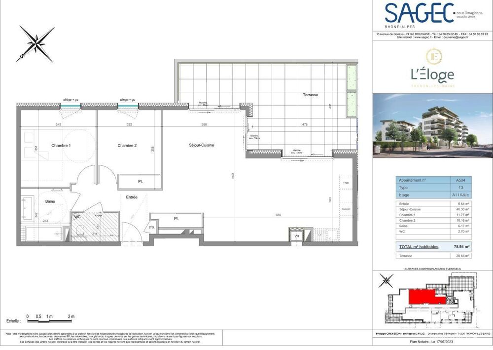 Vente Appartement 3 pièces