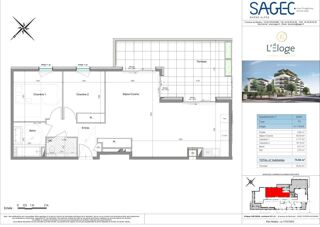  Appartement à vendre 3 pièces 75 m²