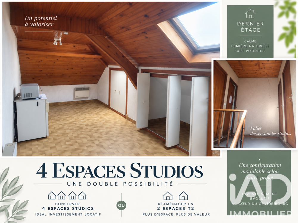 Vente Immeuble Vente Immeuble 388 m&sup2; Montval-sur-loir