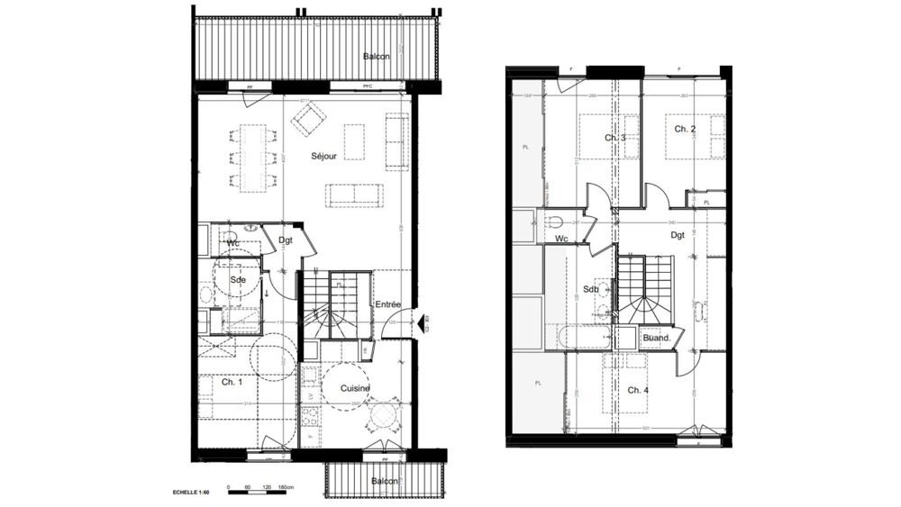 Vente Duplex 5 pièces