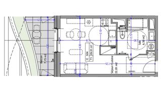  Appartement à vendre 1 pièce 29 m²