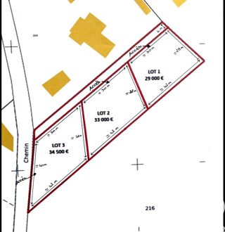 Terrain � vendre 1100 m�