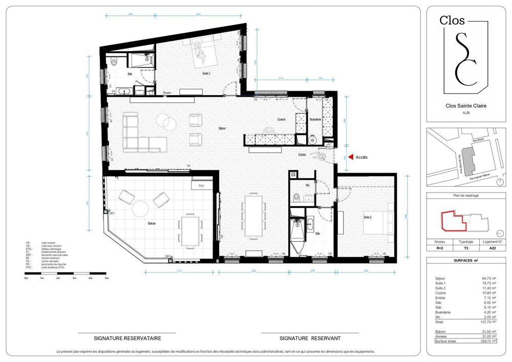 Vente Appartement Appartement de Standing Albi