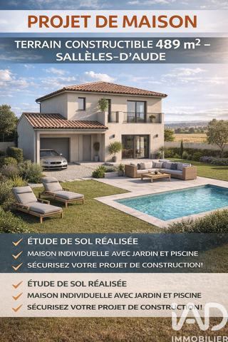  Terrain à vendre 489 m²
