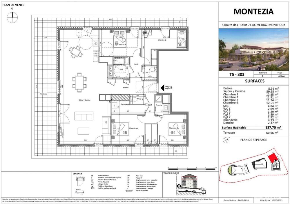 Vente Appartement 5 pièces