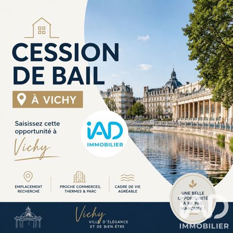 Vente Local commercial 93 m&sup2; 31000 03200 Vichy