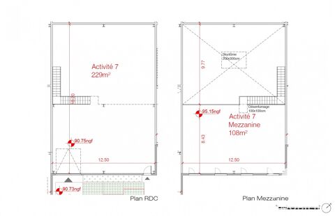   Vente Boutique/Local commercial 337 m&sup2; 