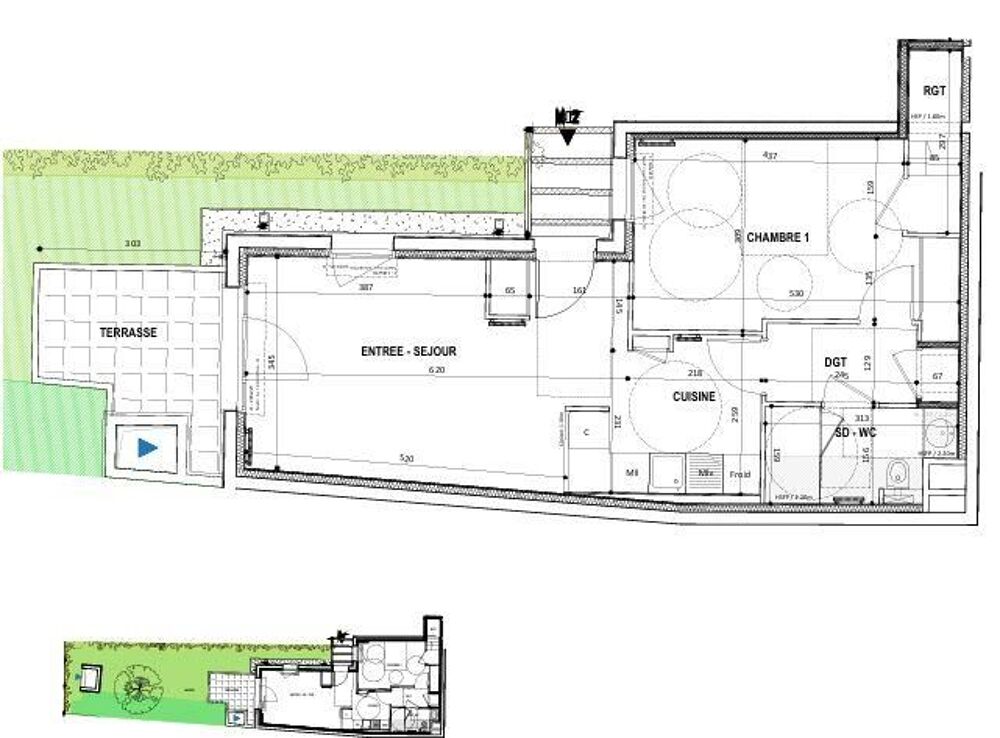 Vente Maison/villa 2 pièces