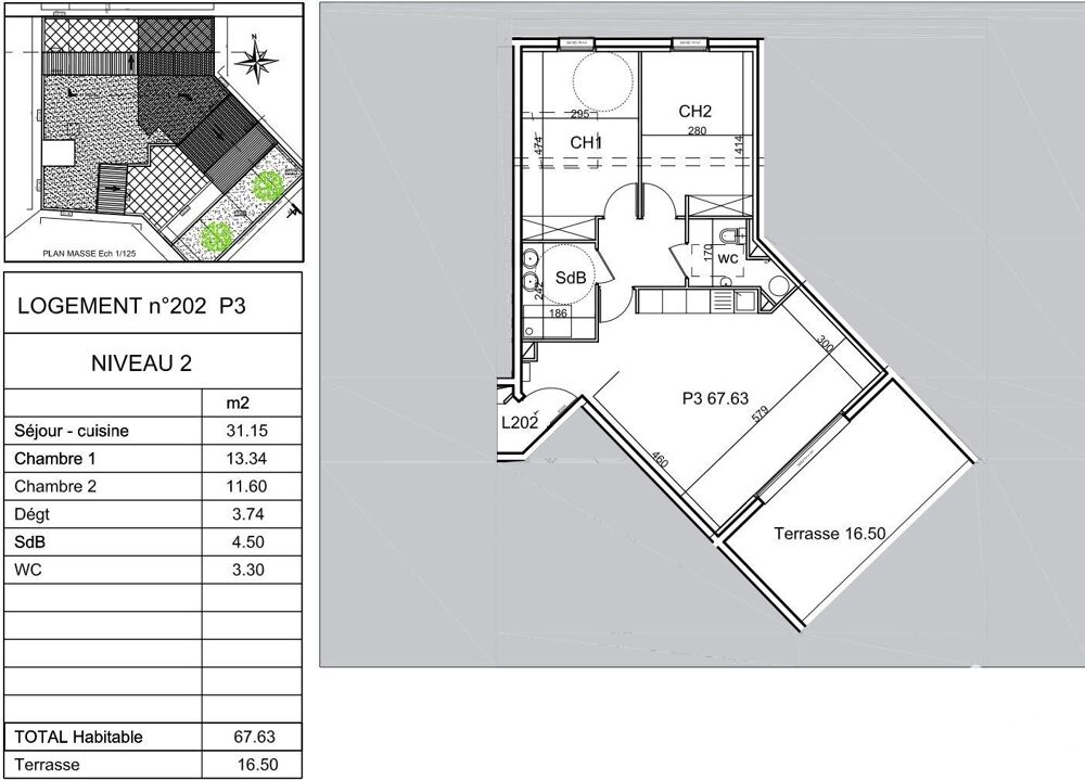 Vente Appartement 2 pièces