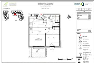  Appartement à vendre 2 pièces 44 m²