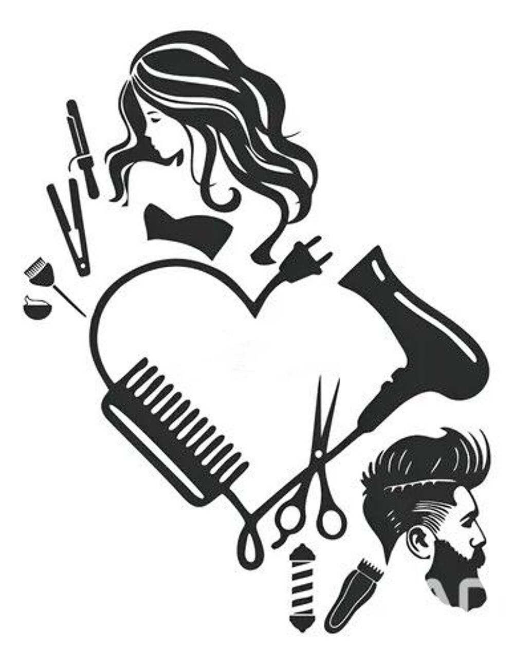   Vente Esthétique, Coiffure 90 m&sup2; 