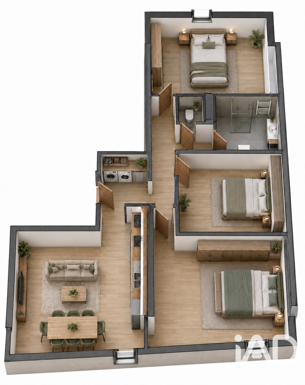 Vente Appartement 4 pièces