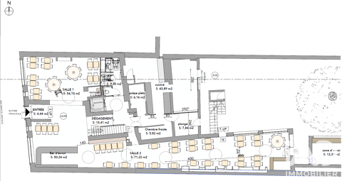   Vente Boutique/Local commercial 550 m&sup2; 