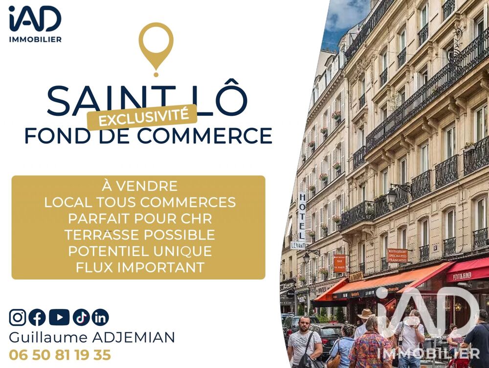   Vente Local commercial 40 m&sup2; 