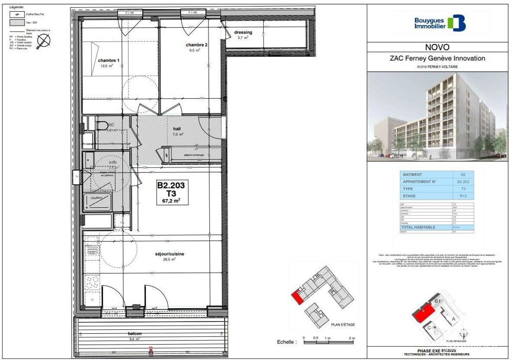 Vente Appartement 3 pièces