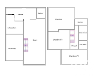  Appartement à vendre 6 pièces 98 m²