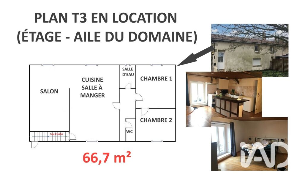 à vendre  Maison Vendeuvre-du-Poitou (86380)